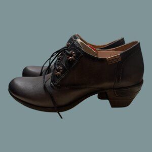 Pikolinos 902-5941 Leather Boots in Lead